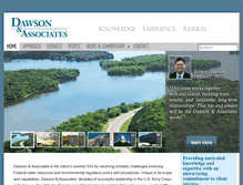 Tablet Screenshot of dawsonassociates.com